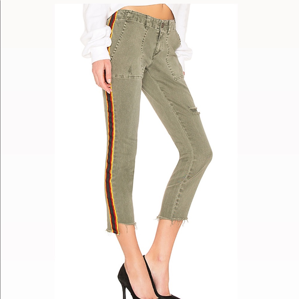 Pam & Gela Uniform Side Stripe Skinny Pants
